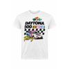 NASCAR Daytona 500 Racing Graphic Tee Mens Large White NWT Unisex T-Shirt