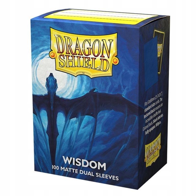 100 Dragon Shield Card Sleeves: Matte Dual Wisdom Sleeves