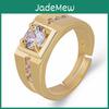 Gold Ring Plated Gold Plating Mens Domineering Rings