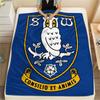 Coperta in Flanella con Motivo Sheffield Wednesday FC, Alta qualità Confortevole per Tutte le Stagioni, Arredamento per la Casa, Calore e Comfort, Perfetta per Regali.