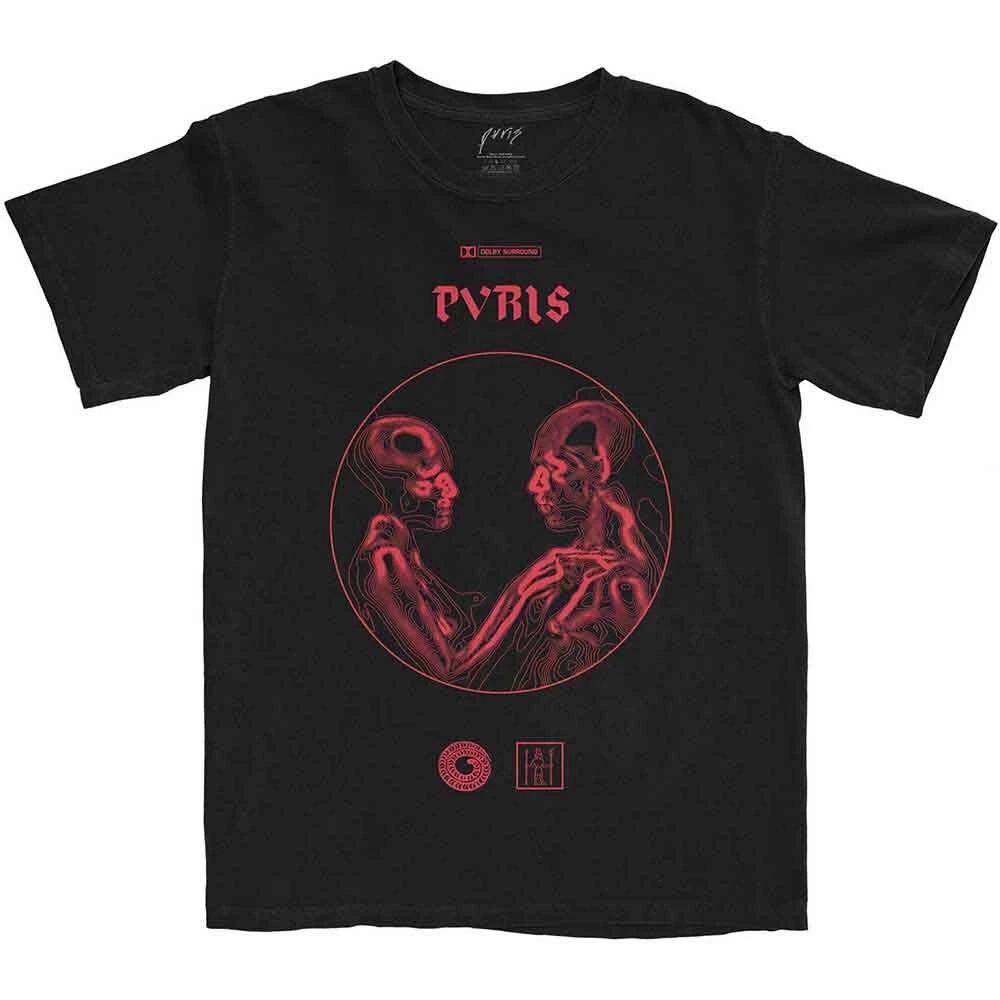 PVRIS T Shirt Lovers Band Logo Official Mens Black M M