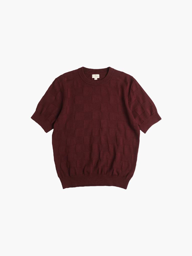 MILITORA Lot. 927 Checker Chat Knit Tee (Type A)