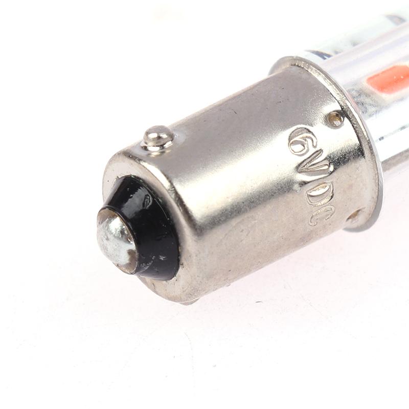 Ba9S Led Bulb 6V Upgrade Bulbs 4Led Lamp Replacement For Flashlight Headlight Motor Bicycle Lighting Instrument Led Bulb