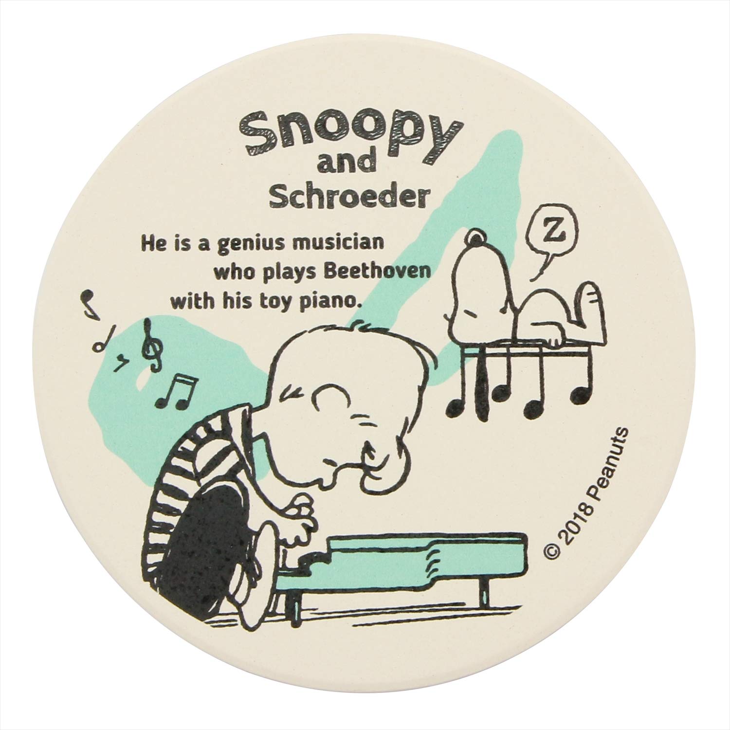 

Водопоглощающая подставка Snoopy Schroeder 493511 Peanuts &