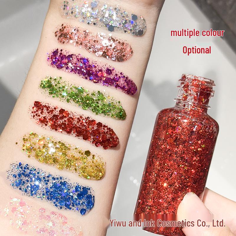 VNKT Liquid Glitter Eyeshadow - Super Shiny Sparkly Gel for Stage & Performance Makeup