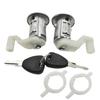 Door Lock Cylinder 2 Key Left Right LH RH For Renault Clio 1998 1999 2000 2001 2002 2003 2004 2005 & Megane Scenic Master Thalia