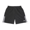 Originals Striped Elastic Straight Casual Shorts Unisex Shorts Black IU0071