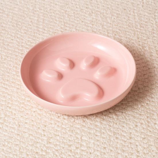 Yousheng Ceramic Slow Feeder Bowl, Slow Feeding Dog Bowl, Prevents Choking And Vomiting, Pet Food Dish for Cats