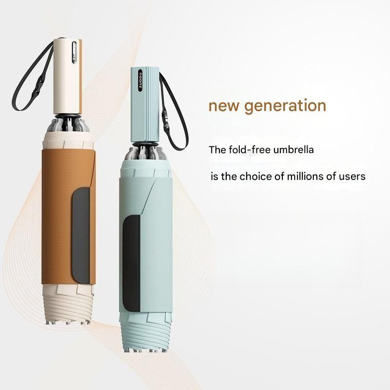 High-end Fully Automatic Reverse Umbrella Enlarged Thickened Reinforced Men's Business Car-mounted Special Folding Umbrella