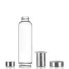 550ml Sports Glass Water Bottle Portable Bicycle Transparent Office Bottle High Temperature Resistant Water Bottle Drinkware