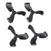 4PCS 3 Vanes Propell s Fit for   NEO 2 Drone PC Low Noise Drone Replacement Paddles Lightweight Extended   Time