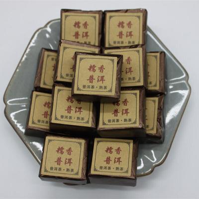 Yunnan Pu-erh Tea Gnomic Fragrance Pu-erh Small Brick Tea Pu-erh Brick 500g