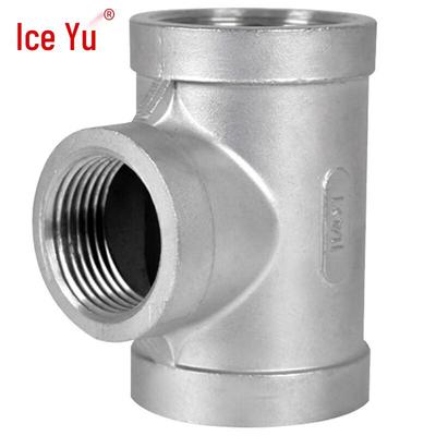 304 Stainless Steel Internal Thread Tee Pipe Fitting