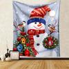 Beach Blanket Living Room Decoration Bedroom Background Cloth Santa Red Riding Hood Gnome Cute Tapestry Wall Hanging