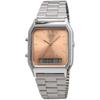 [Casio] CASIO ANA-DIGI Quartz Watch Vintage Series AQ-230A-2A1MQY Unisex Dual Time Ice Blue Overs...