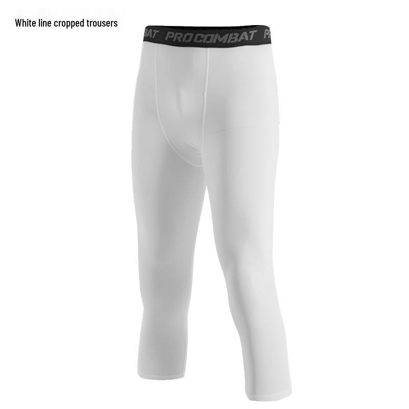 Men's Compression Training Tights - Base Layer Pants for Running, Basketball, and Fitness