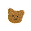 Cartoon Plush Bear Brooch Diy Accessory Fabric Embellishment For Kids And Teens