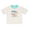 Pochacco Short Sleeve 607584 Kids' T-Shirt, 120cm, Body 60% Cotton, 40% Polyester, Rib 95% Cotton, 5% Polyurethane, Moisture-Wicking,