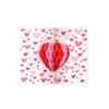 Handmade 3D Greeting Card with Envelope Colorful Heart Honeycomb Ball Invitation Card for Birthday Parties Party Supplies