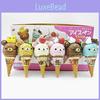 Ice Cream Rilakkuma Action Figure Model Pvc 6piece Set Decor Gift Collectible