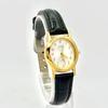 Used [New battery] CITIZEN Fill Gold Women's Watch Oval 1032-K001897 2D0695 New Belt