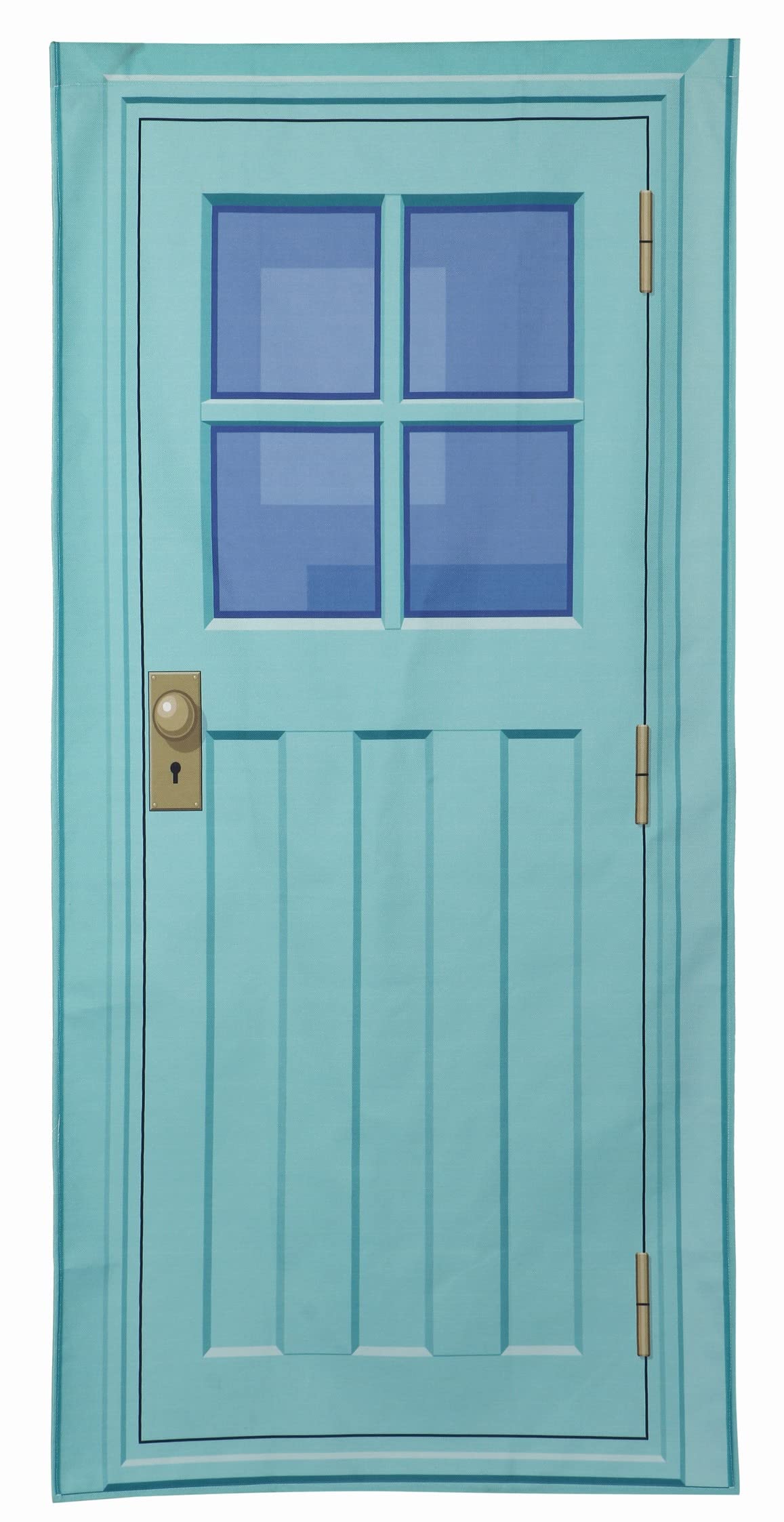 

next.design Noren (Japanese curtain) - Long length 180cm - Dummy door/cabinet - Funny, cute, Nordic style - Long, lovely - Can be used with tension ro