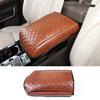 For 17-22 Land Rover Discovery 5 Armrest Box Cover Center Armrest Pad Car Interior Anti-scratch Dust Mat Cover Leather Material