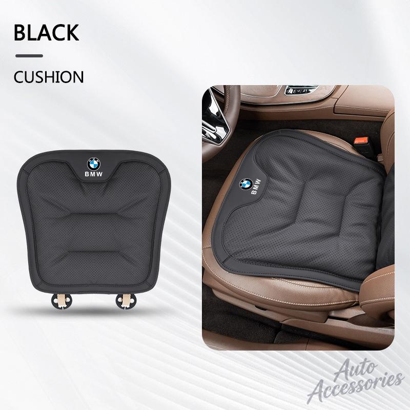 TIIU6 New Luxury Car Velour Cushion Breathable Seat Cushion Pads Cover BMW Accessories For BMW F30 E60 F20 E46 E90 F10 G60 X5 Sticker