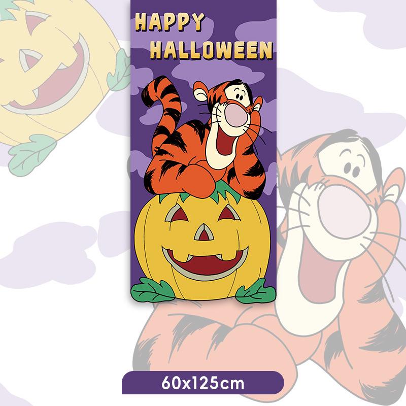 Halloween Pumpkin Theme Decorations for Shop and Bar Entrances - Background Photo Props