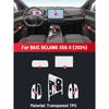 Auto Anti-scratch Car Interior Center Console Media Dashboard Navigation TPU Protector Film For BAIC BEIJING X55 II 2024 Sticker