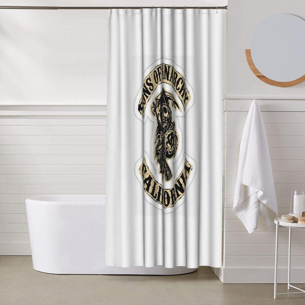 Sons Of Anarchy Samcro Whiskey Shower Curtain Bathroom Polyester Waterproof Bath Curtains With Hooks