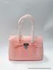 2026 Women's Waterproof TPU Jelly Handbag - Fashionable Lock Buckle Tote for Beach & Everyday Use