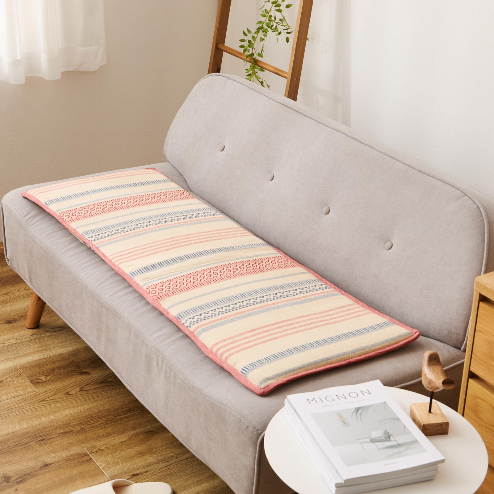 

Hagiwara Подушка для скамьи Терракотовый красный 43 x 120 см Подушка для сиденья Длинная подушка Автомобильное кресло Хлопок Прибл.. 100%