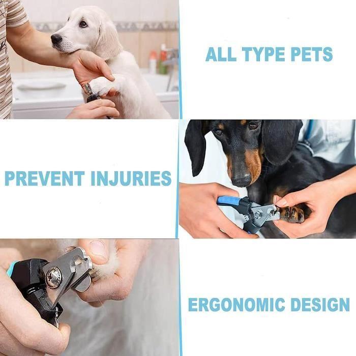 Coupe Ongles - Cha-Coupe - Acier Inoxydable - Sécurité - Pour Chien et Chat
