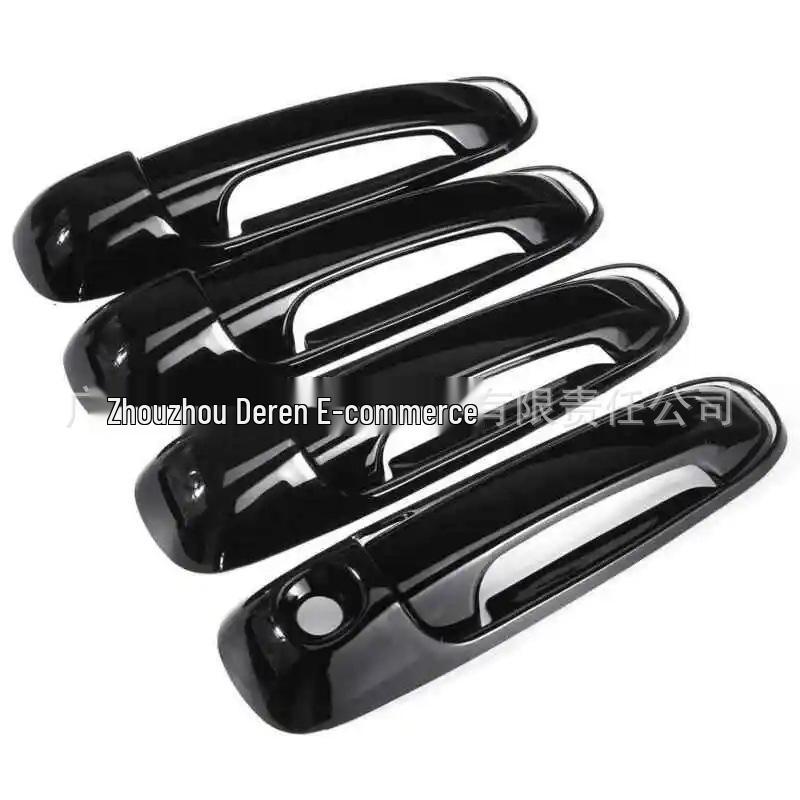 

Глянцевые черные наклейки на ручки для 09-18 Dodge Ram 1500/2500 дверные ручки