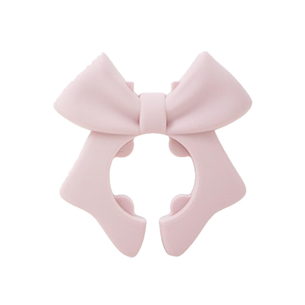 1/2/3Pcs Silicone Spoon Holder Bow Heat-Resistant  Anti-Scalding Utensil Holder Bow Spill Stopper for Spoon Cooking Utensil