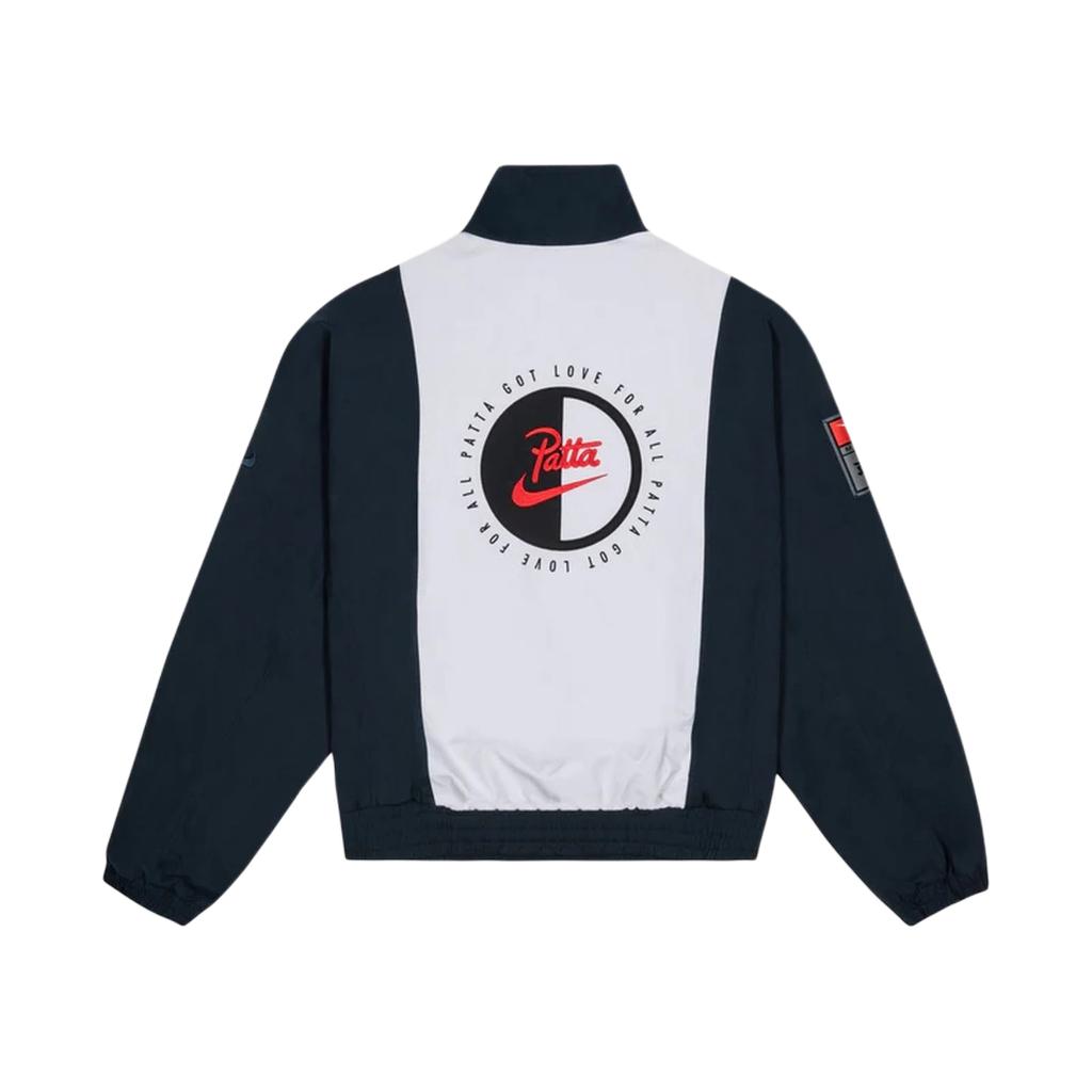 Nike Patta Collaboration Logo Letter Stand Collar Sports Long Sleeve Jacket Unisex Jacket HJ0713-458