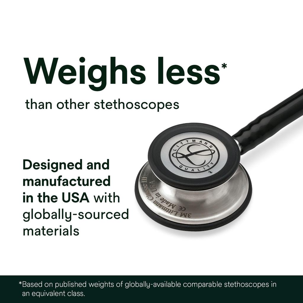Littmann Classic III 5873 Stethoscope, Gray,
