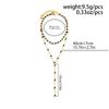 Salircon Boho Multi-camadas Cristal Contas Corrente Colar Sexy Longo Pingente Borla Frente Peito Corrente Colar Moda Festa Jóias
