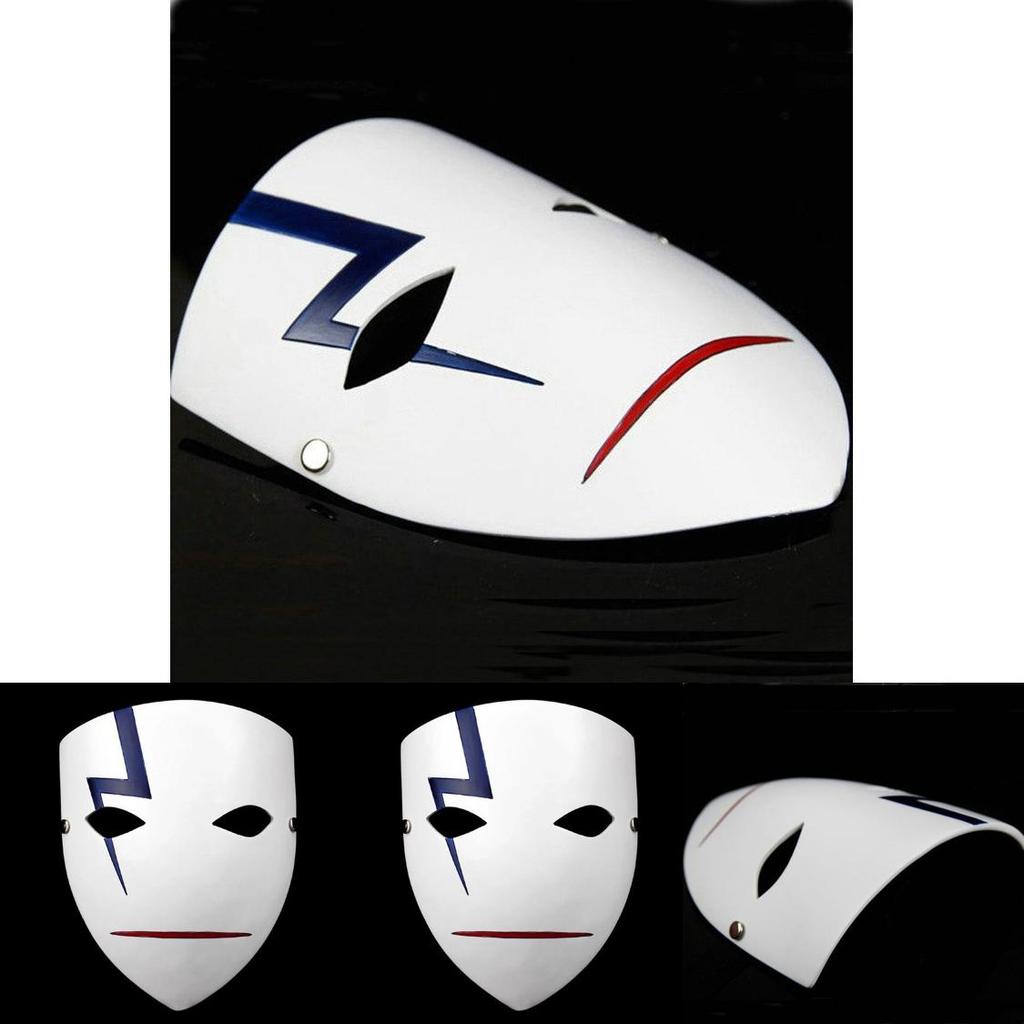 Premium Harz Schwarze Vertragsmaske für Li Shunsheng Perfekt für Halloween-Kostümpartys