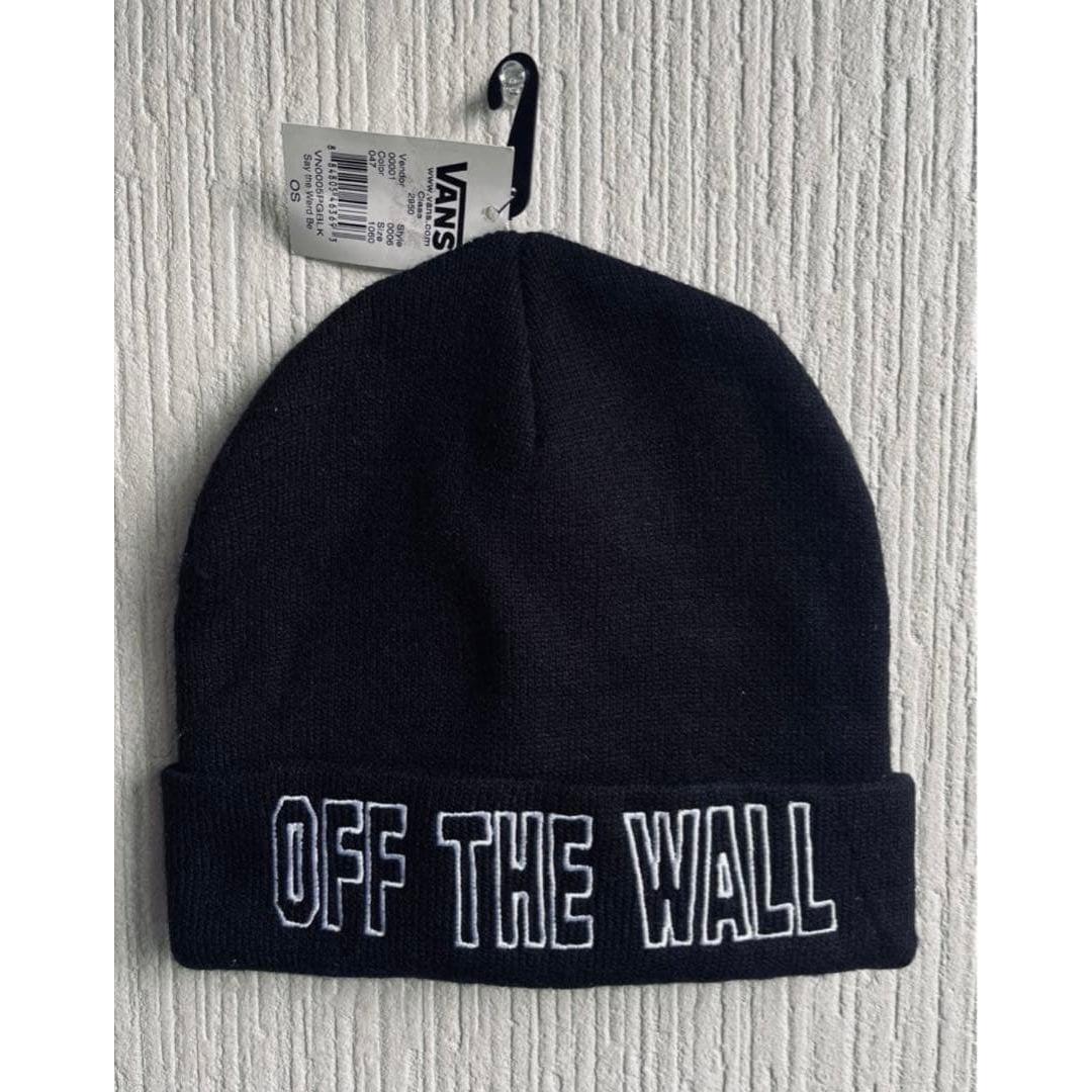 Used Brand new and unused VANS Knit hat Black Beanie