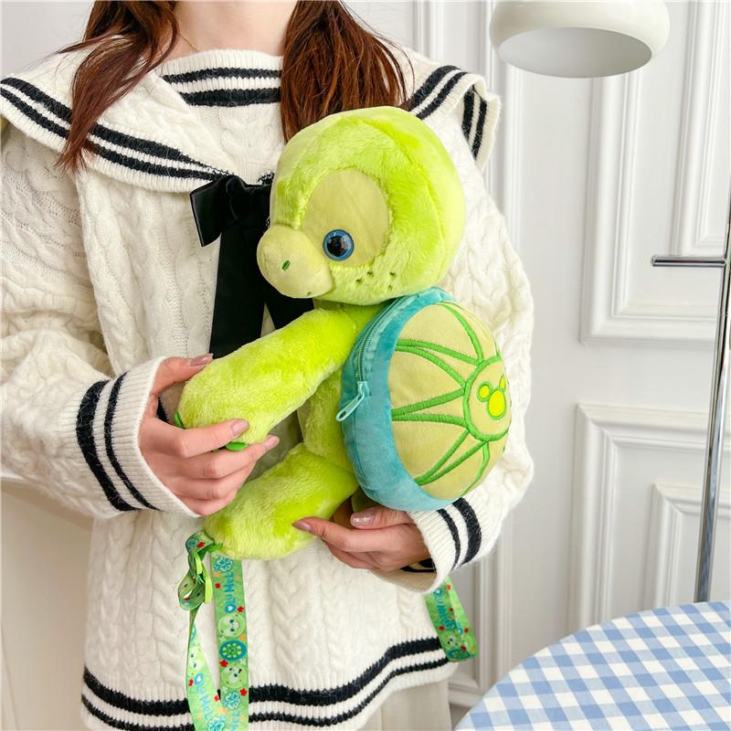 New Little Turtle Plush Toy Turtle Backpack Children's Catch Doll Doll Storage Bag