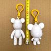 Fluid Trend Bear Fluid Bear Pendant Paint Material Pack Violent Bear Keychain Set  Small Gifts