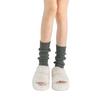 Women's Leg Warmer Fuzzy Knitted Leg Sleeve Winter Students Girls JK Foot Cover