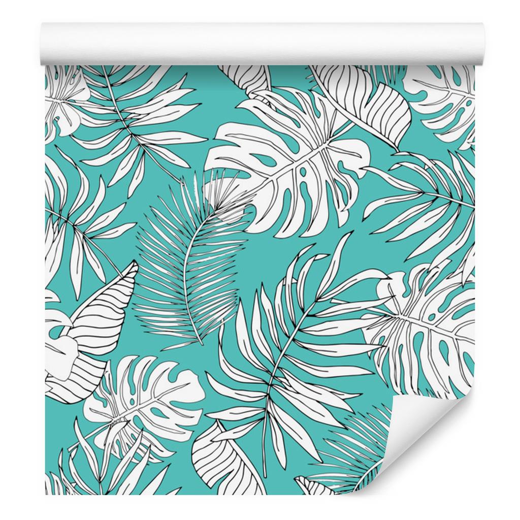 Leaves wallpaper for living room and bedroom 50x1000