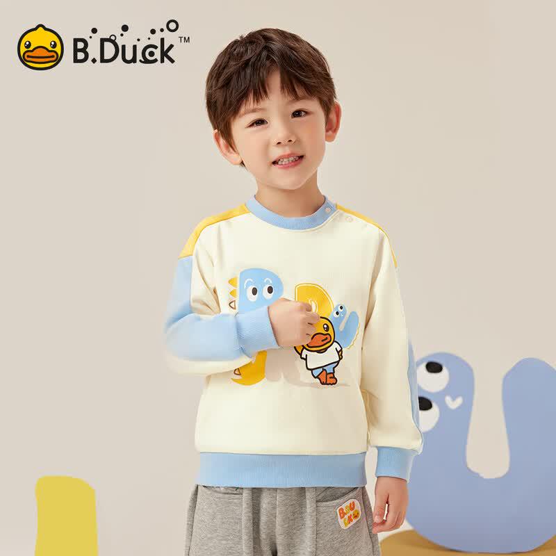 B.Duck Kids' Pullover Sweatshirt