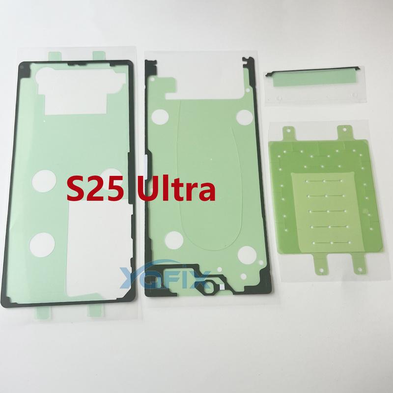 For Samsung Galaxy S25 S24 S22 S23 Ultra S25U S23U Back Battery Rear Cover Waterproof Sticker Glue Front Screen LCD Frame