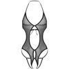 Men's Mesh Transparent Sissy Bodysuit Sexy Lingerie Open Crotch Underwear