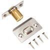 2Pcs Furniture Ball Latch Door Spring Catch Hardened Metal Secure Closure for Closet Cabinet Door Silver Finish
