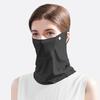 Ice Silk Sunscreen Mask Women Summer Anti-Uv Quick-Drying Face Cover Scarf Breathable Lady Neck Protection Hanging Ear Headband